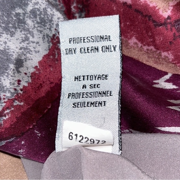 Tibi Silk Abstract Floral Cutout Kimono Sleeve Tunic Column Mini Dress - 2 - Picture 11 of 12